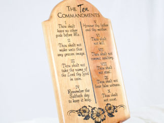 ten commandments wood plaque (2)