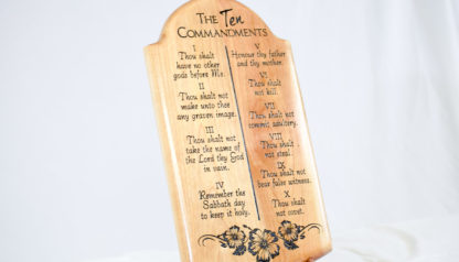 ten commandments wood plaque (2)