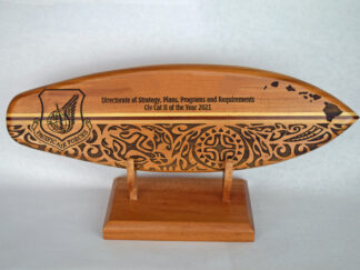 Custom Engraving || 18 Inch Wood Surfboard