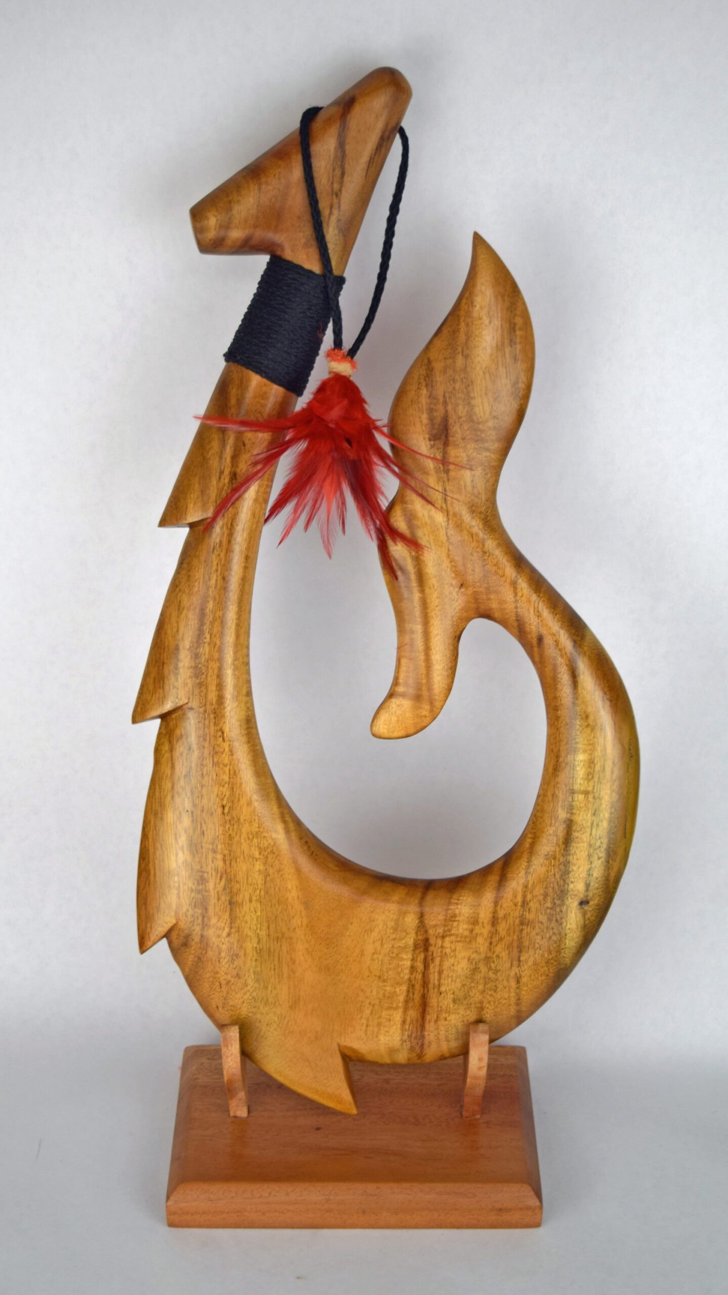 Whale Maui Fish Hook || Hawaiian Engraving