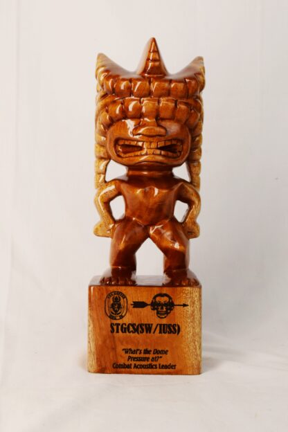 Kū Tiki God || Custom Engraving - Image 2