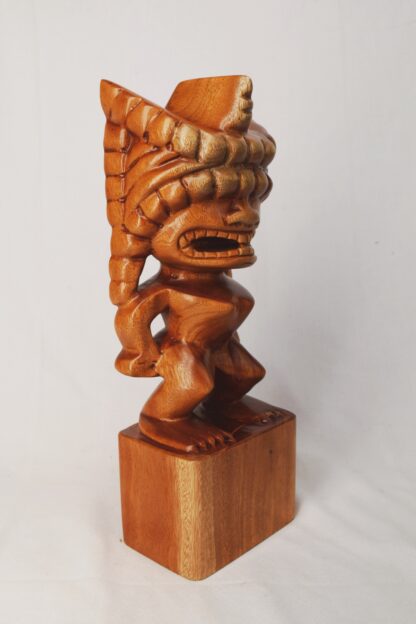 Kū Tiki God || Custom Engraving - Image 4