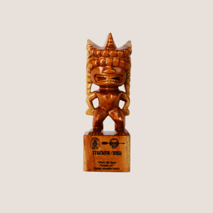 Kū Tiki God || Custom Engraving