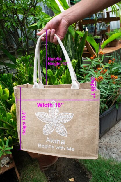 Aloha Begins with Me Tote || Tote Bag - Image 9