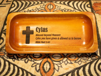 Coin Tray || Custom Engraving